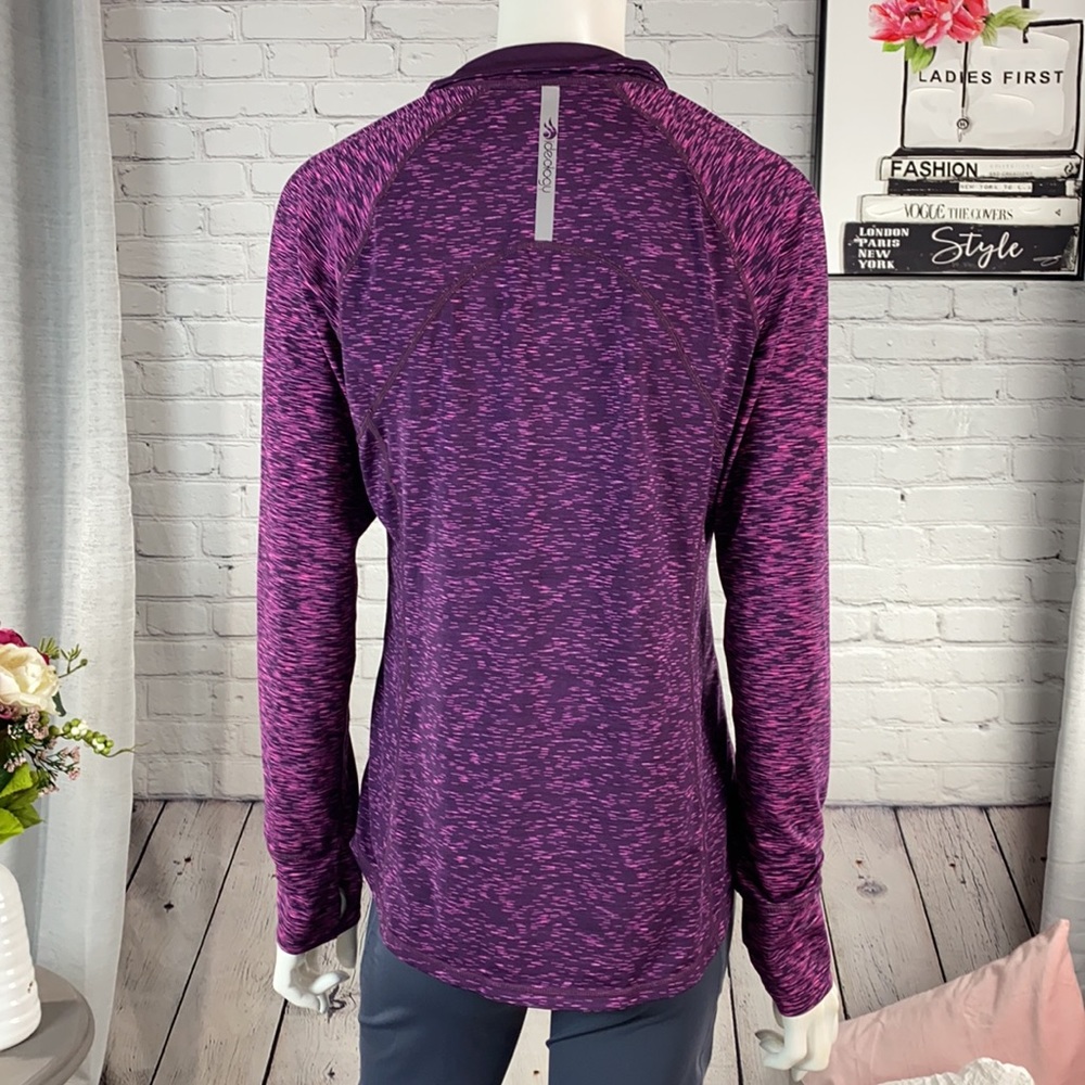 Ideology Purple/Pink Pullover Activewear Top Size: Medium - Picture 7 of 17
